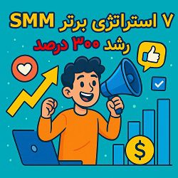 7 استراتژی برتر SMM رشد 300 درصد 4 «نمودار انتخاب پلتفرمهای اجتماعی برای بازاریابی: اینستاگرام، تیکتاک، لینکدین با آمار کاربران و نرخ تعامل»