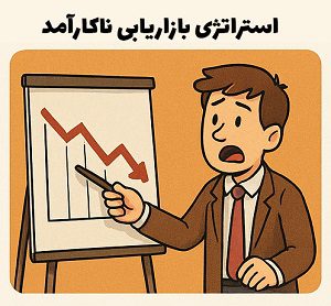 استراتژی بازاریابی ناکارآمد